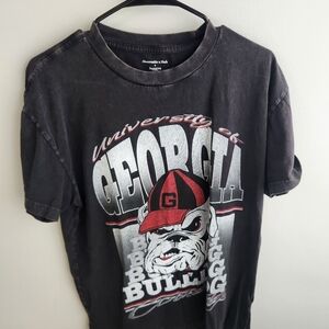 Black University of Georgia Kids T-Shirt